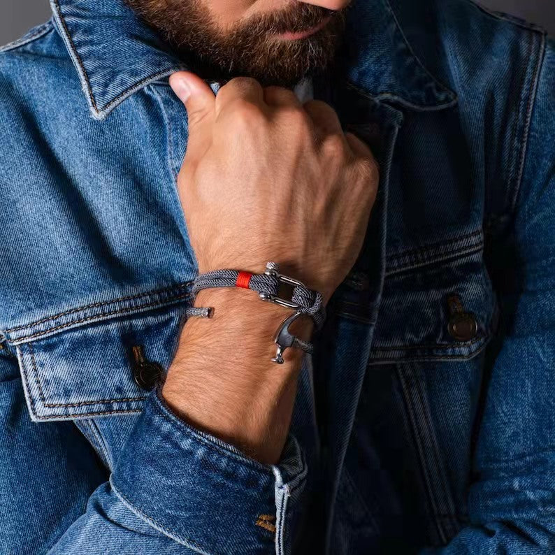 Stainless Steel U-shaped Sports Buckle Horseshoe Buckle Bracelet