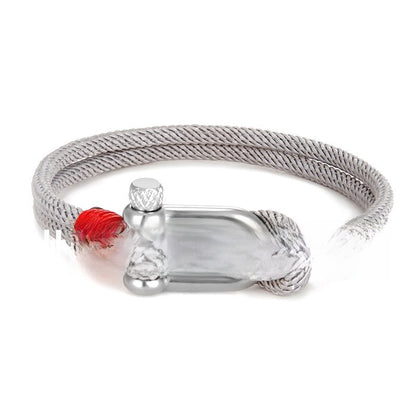 Stainless Steel U-shaped Sports Buckle Horseshoe Buckle Bracelet
