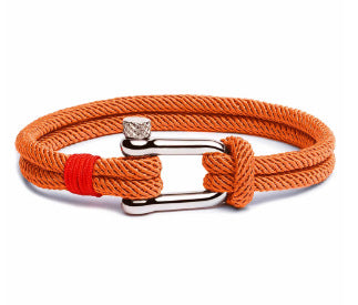 Stainless Steel U-shaped Sports Buckle Horseshoe Buckle Bracelet