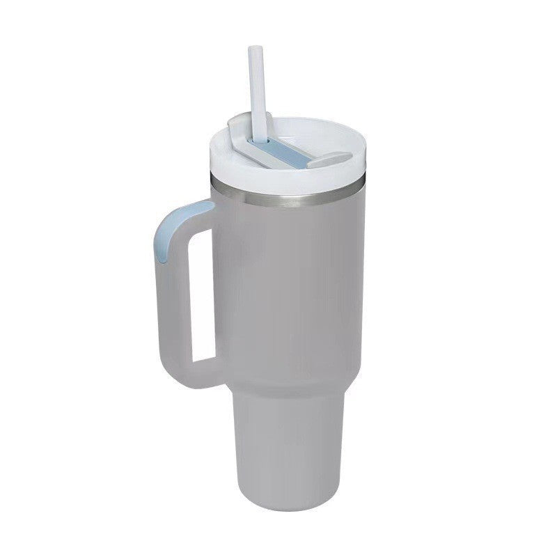 Stainless Steel Vacuum Insulated Car Cup with Handle