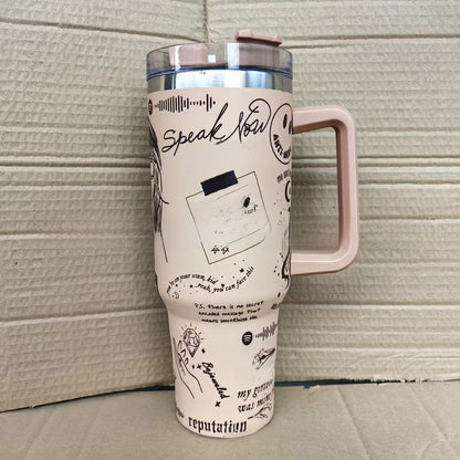 Stainless Steel Vacuum Insulated Cup with Handle