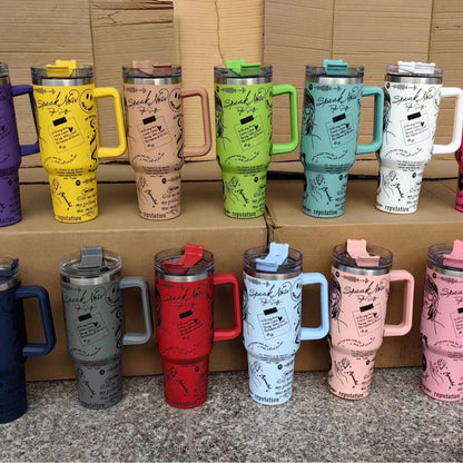 Stainless Steel Vacuum Insulated Cup with Handle