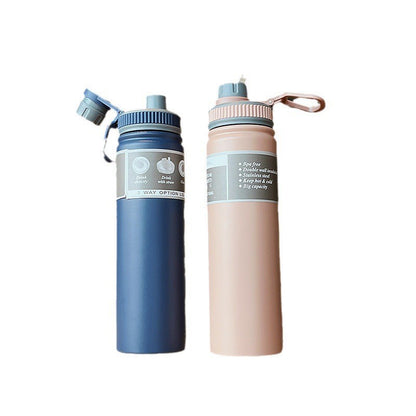 Stainless Steel Vacuum Insulated Thermos with Handle
