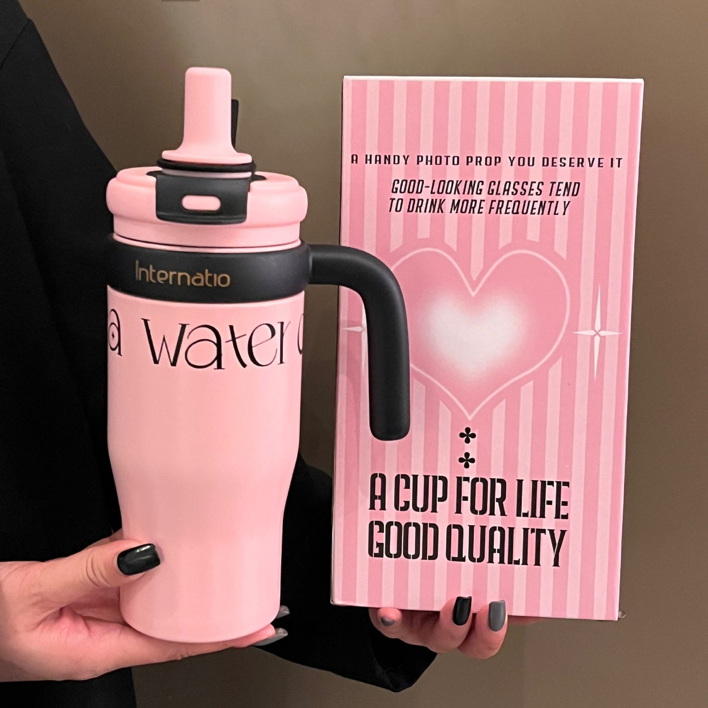 stainless steel vacuum insulated tumbler Global swanky 1