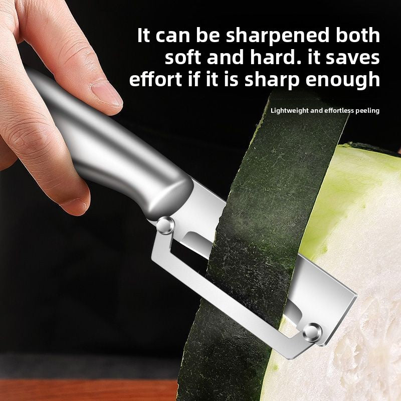 Stainless Steel Vegetable Peeler with Multi-Function