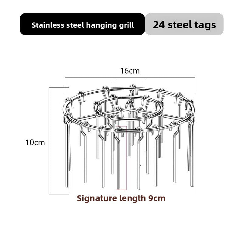 Stainless Steel Vertical Grill Rack for Air Fryer