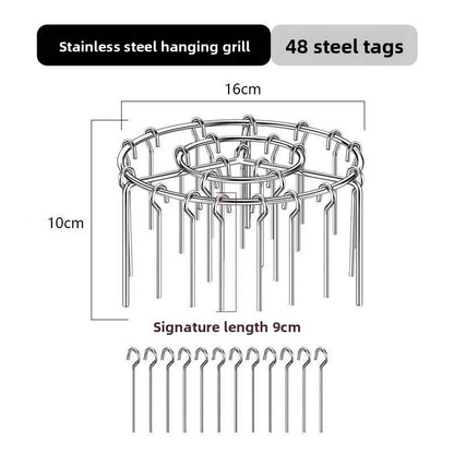 Stainless Steel Vertical Grill Rack for Air Fryer