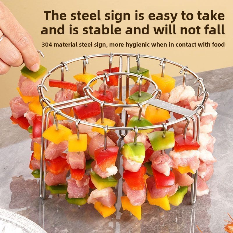 Stainless Steel Vertical Grill Rack for Air Fryer