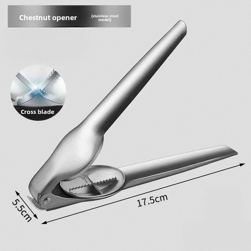 Stainless steel walnut clamp opening tool