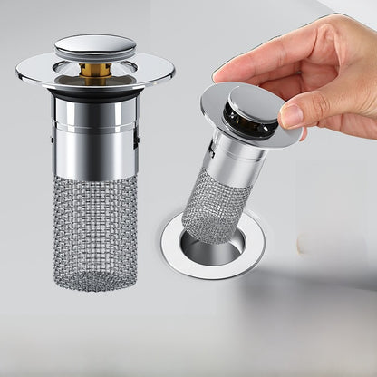 Stainless Steel Washbasin Drain with Copper Core