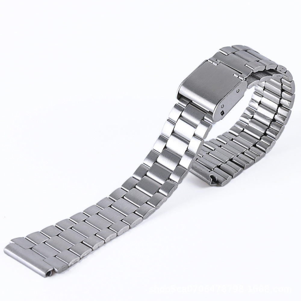 Stainless Steel Watch Strap for A158W F91W AE1200