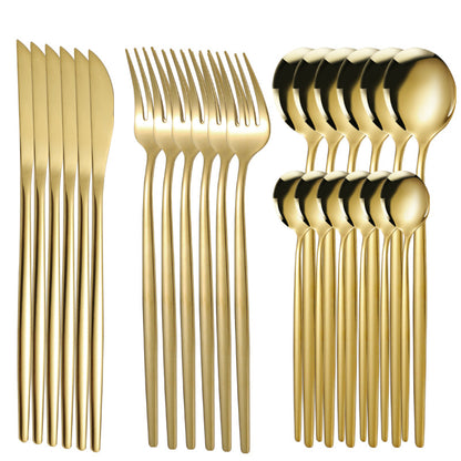 Stainless steel Western tableware