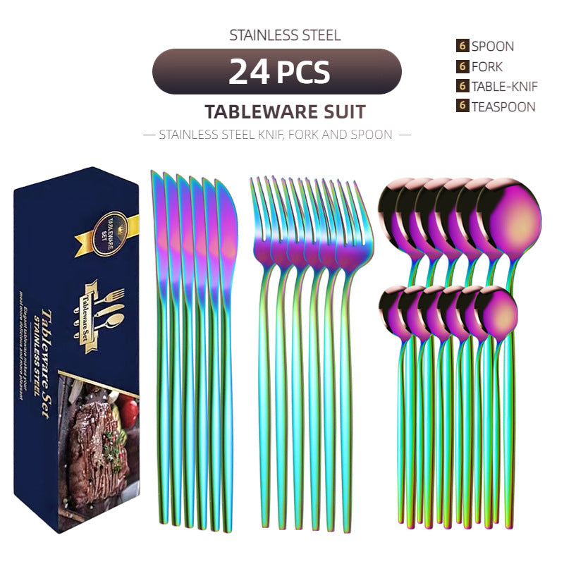 Stainless steel Western tableware