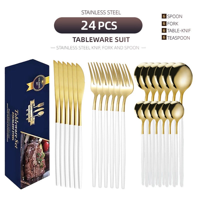 Stainless steel Western tableware