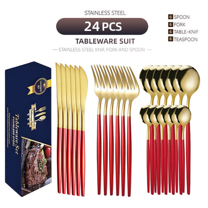 Stainless steel Western tableware