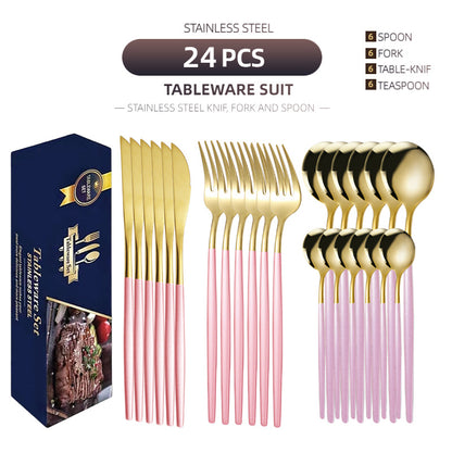 Stainless steel Western tableware