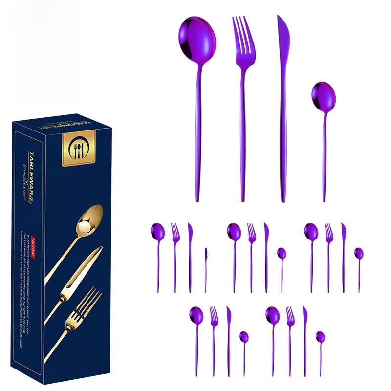 Stainless steel Western tableware