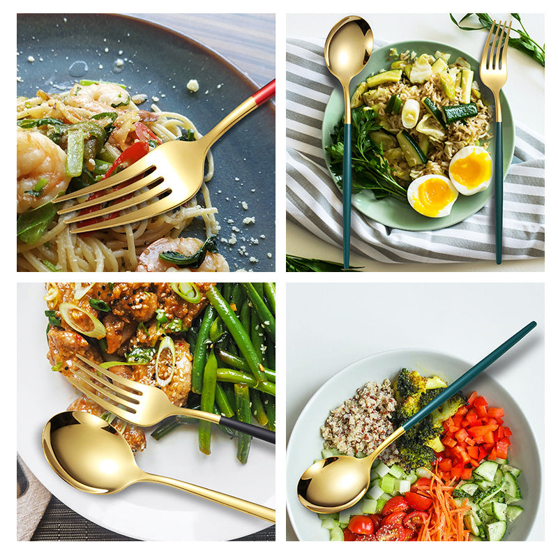 Stainless steel Western tableware