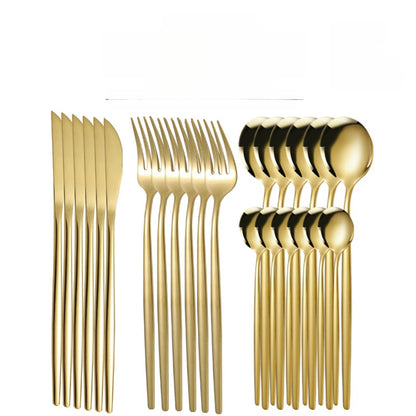 Stainless steel Western tableware