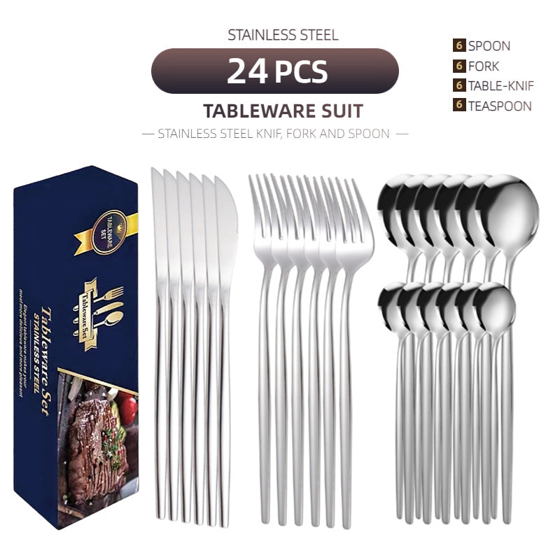 Stainless steel Western tableware