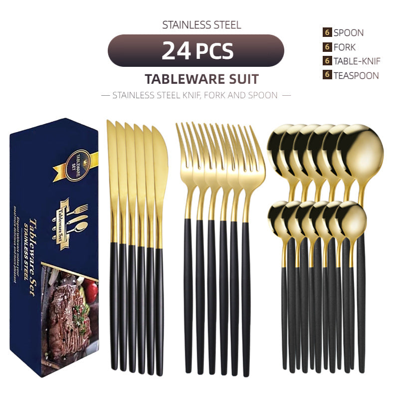 Stainless steel Western tableware