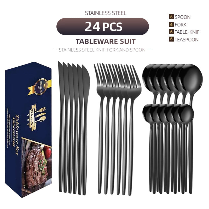 Stainless steel Western tableware
