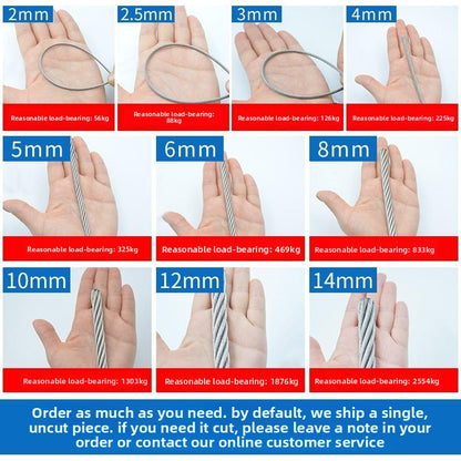 Stainless steel wire rope