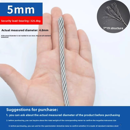 Stainless steel wire rope