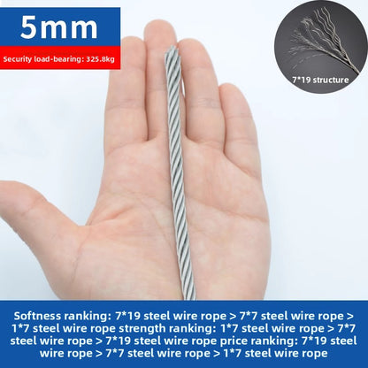 Stainless steel wire rope