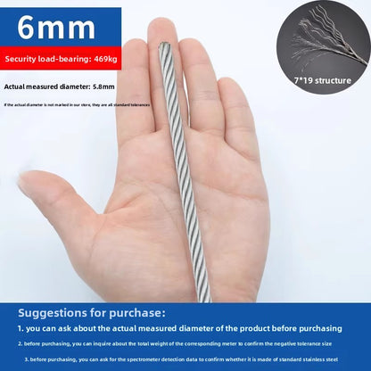 Stainless steel wire rope