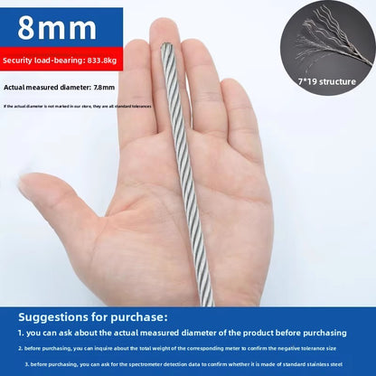 Stainless steel wire rope