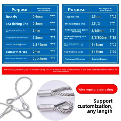 Stainless steel wire rope