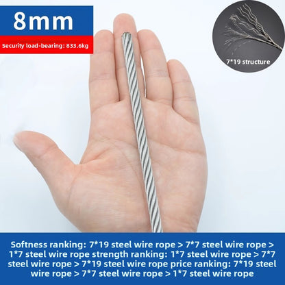 Stainless steel wire rope