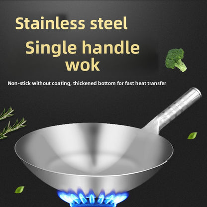 Stainless steel wok, food grade