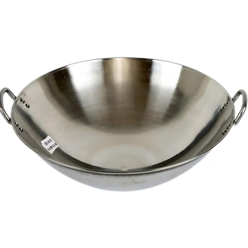 stainless steel wok