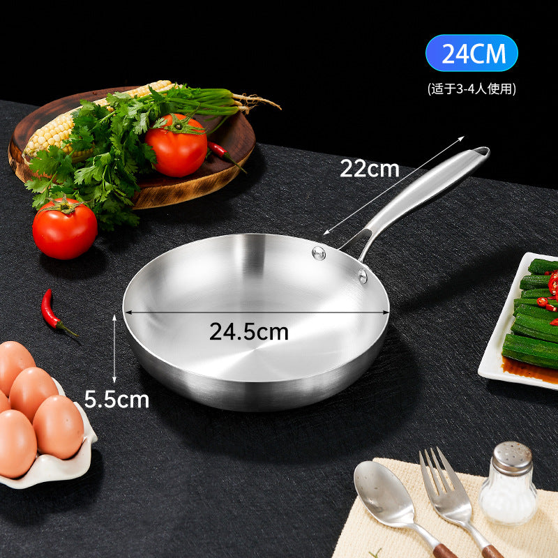 Stainless steel wok