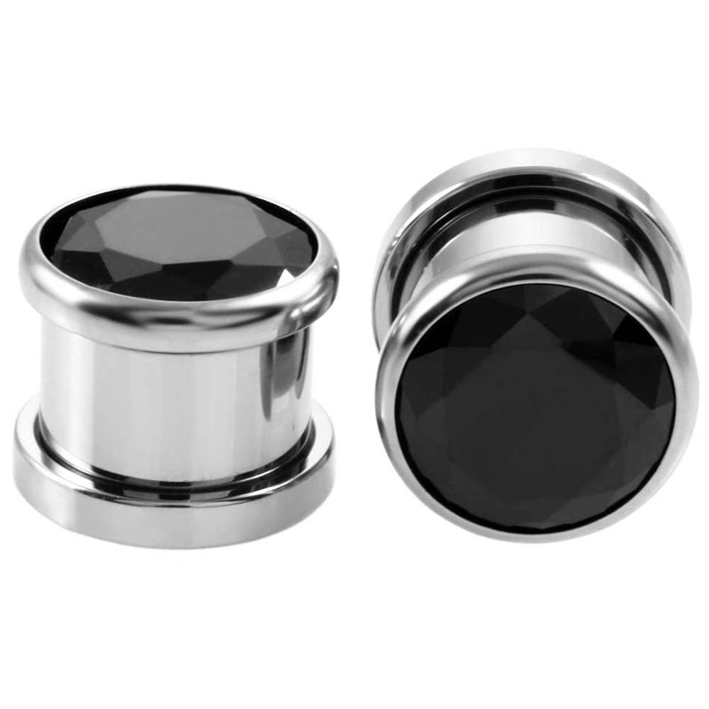 Stainless steel zircon auricle