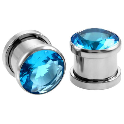Stainless steel zircon auricle
