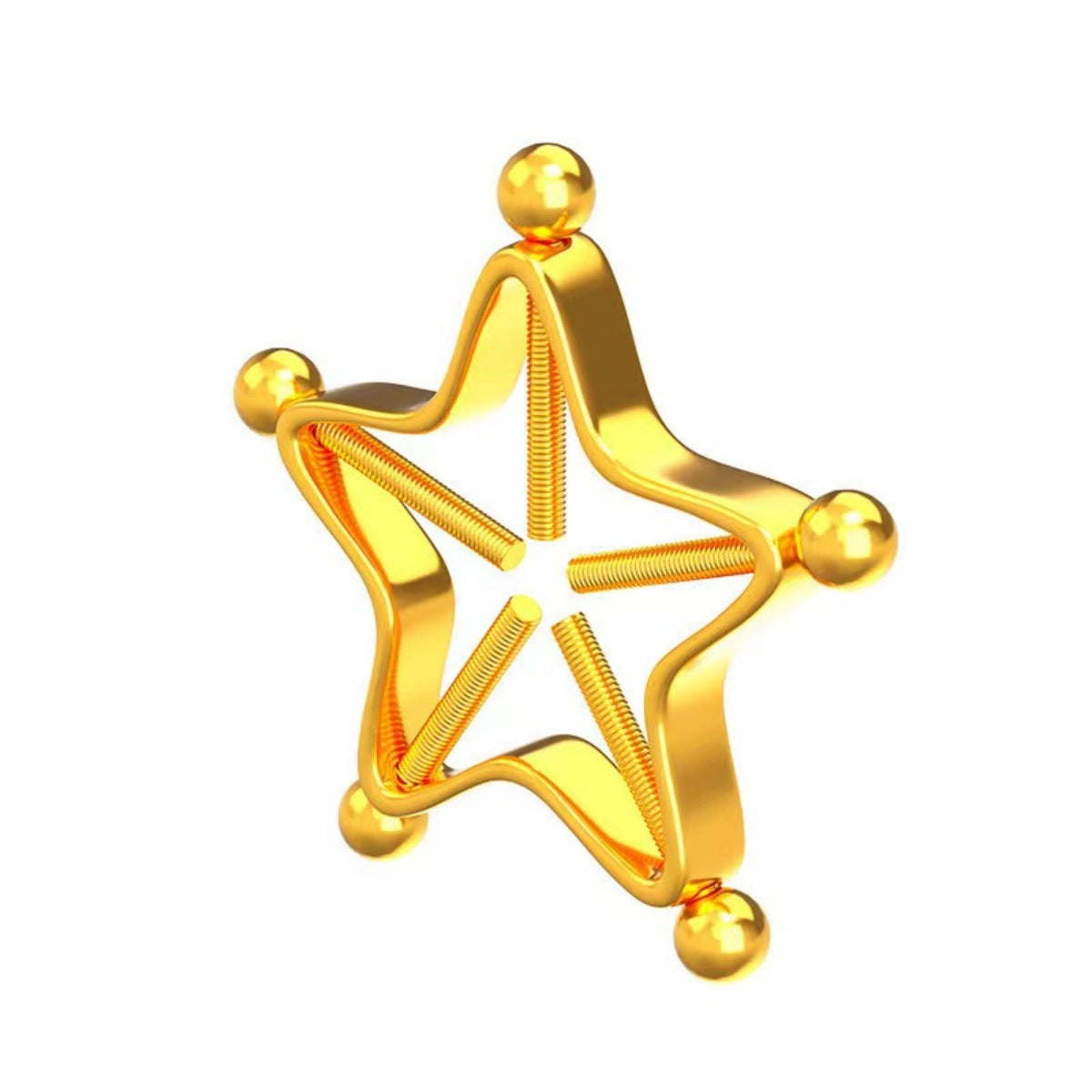 Stainless Steel Zircon Non-Perforated Body Piercing Jewelry