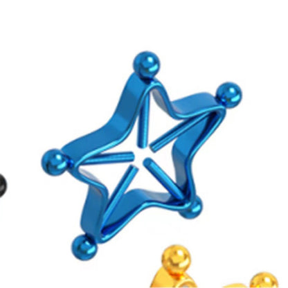 Stainless Steel Zircon Non-Perforated Body Piercing Jewelry