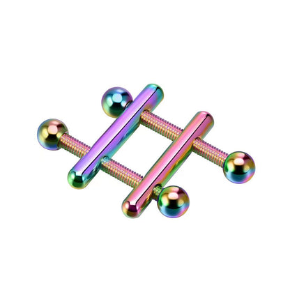 Stainless Steel Zircon Non-Perforated Body Piercing Jewelry