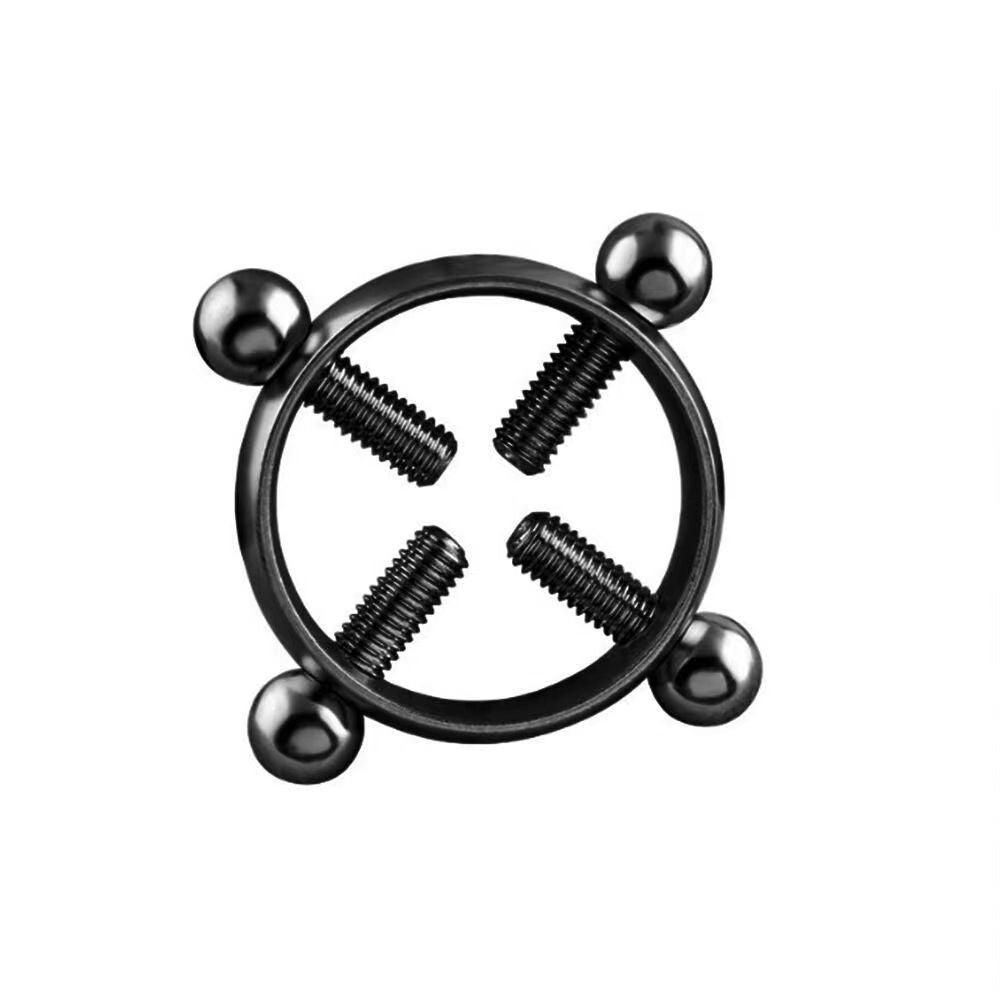 Stainless Steel Zircon Non-Perforated Body Piercing Jewelry