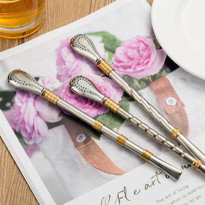 Stainless Straw Spoon