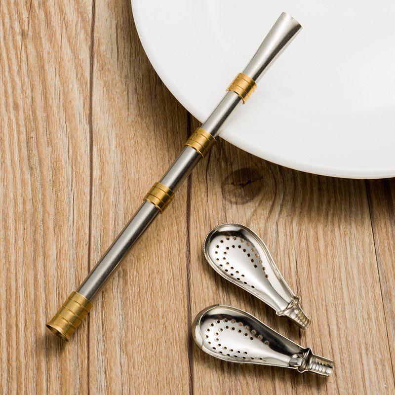 Stainless Straw Spoon