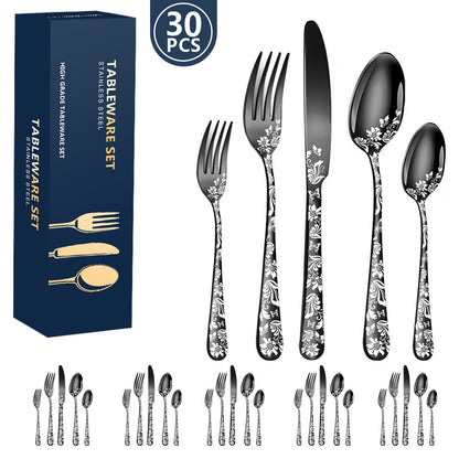 stainless tableware