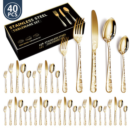 stainless tableware