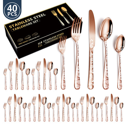 stainless tableware
