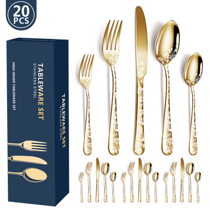 stainless tableware