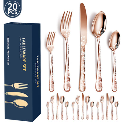 stainless tableware