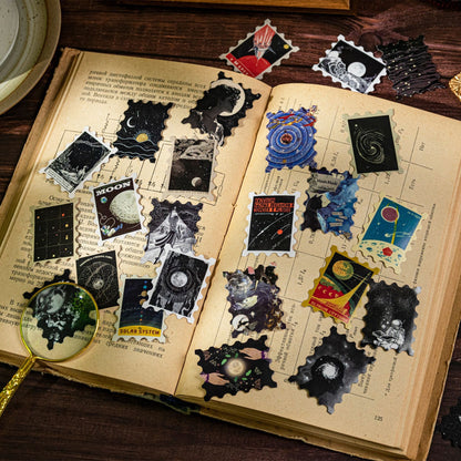 Stamp journal stickers